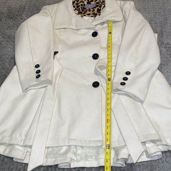 NWT Madden Girl by Steve Madden Pea Coat. Classic Black and White. NWT. 3X - Picture 11 of 12